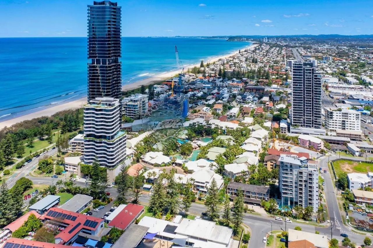 Super Modern Diamond Beach Resort Penthouse 33 Gold Coast Apartmán